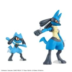 Pokemon Model Kit RIOLU And LUCARIO -Model Toy Store G5060856 1