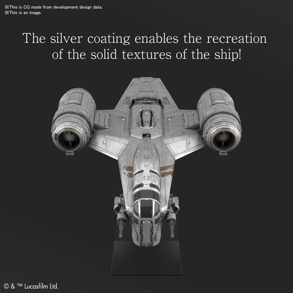 STAR WARS VEHICLE MODEL RAZOR CREST SILVER COATING Ver. 4 STAR WARS VEHICLE MODEL RAZOR CREST SILVER COATING Ver. - Image 4