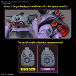 Bandai MG 1/100 RICK DOM -Model Toy Store G5062172 2