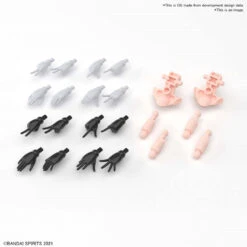 Bandai 30MS OPTION HAND PARTS [WHITE/BLACK]