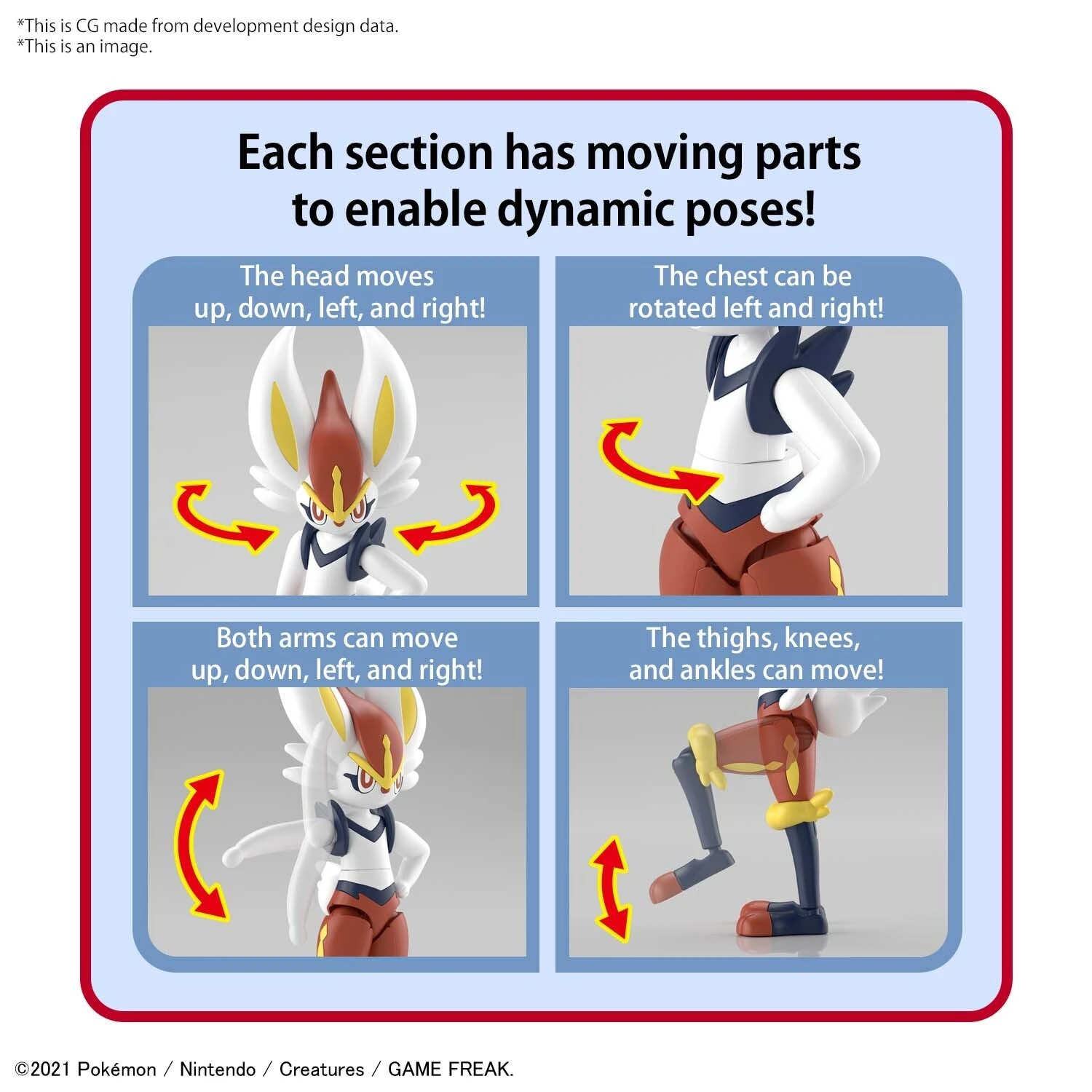 Pokemon Model Kit CINDERACE 9 Pokemon Model Kit CINDERACE - Image 9