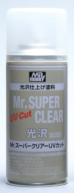 Mr Super Clear UV Cut Gloss 170ml Spray 2 Mr Super Clear UV Cut Gloss 170ml Spray - Image 2