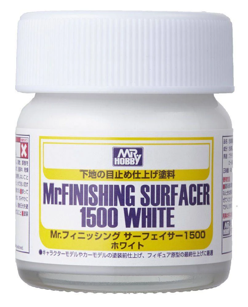 Mr. Hobby Mr Finish Surfacer 1500 White 1 Mr. Hobby Mr Finish Surfacer 1500 White