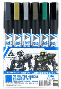 Gundam 30 Minutes Missions Marker Set