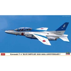 Hasegawa 1/72 Kawasaki T4 BLUE IMPULSE 2020 60th ANNIVERSARY Two Kits In The Box
