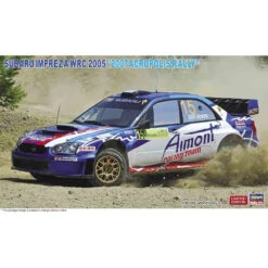 Hasegawa 1/24 SUBARU IMPREZA WRC 2005 2007 ACROPOLIS RALLY