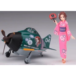 Hasegawa EGC No.04 Mikumo Shiranagi W/Zero Fighter -Model Toy Store H52183 4