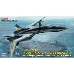 Hasegawa 1/72 VF-19A 'SVF-569 Lightnings' With High-Maneuver Missiles -Model Toy Store H65799 2