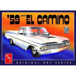 AMT 1058 1/25 1959 Chevy El Camino Original Art Series Plastic Model Kit