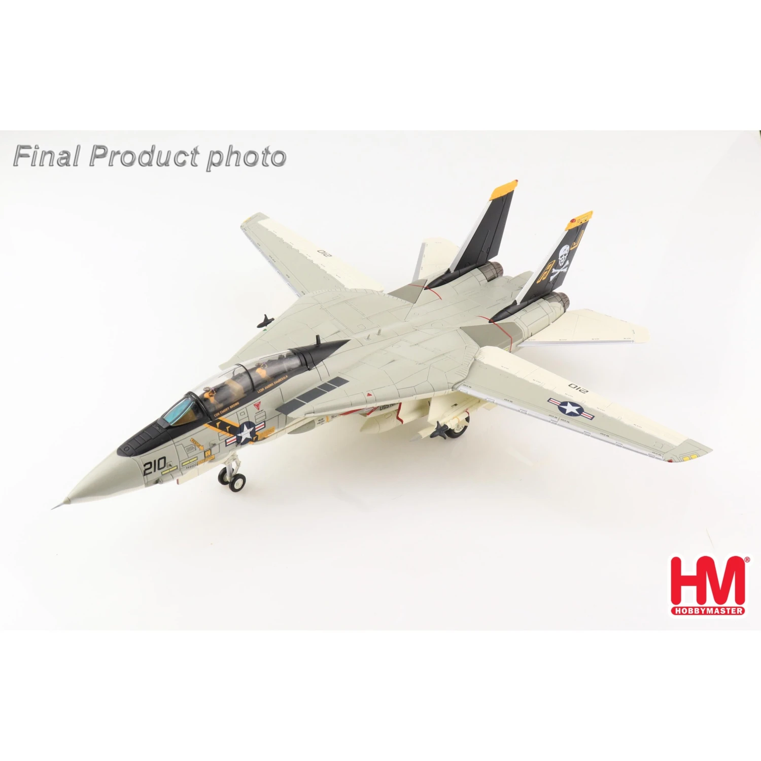 1/72 Grumman F14A Tomcat 160391/AJ210 VF84 Jolly Rogers USS Nimitz July 1978 2 1/72 Grumman F14A Tomcat 160391/AJ210 VF84 Jolly Rogers USS Nimitz July 1978 - Image 2