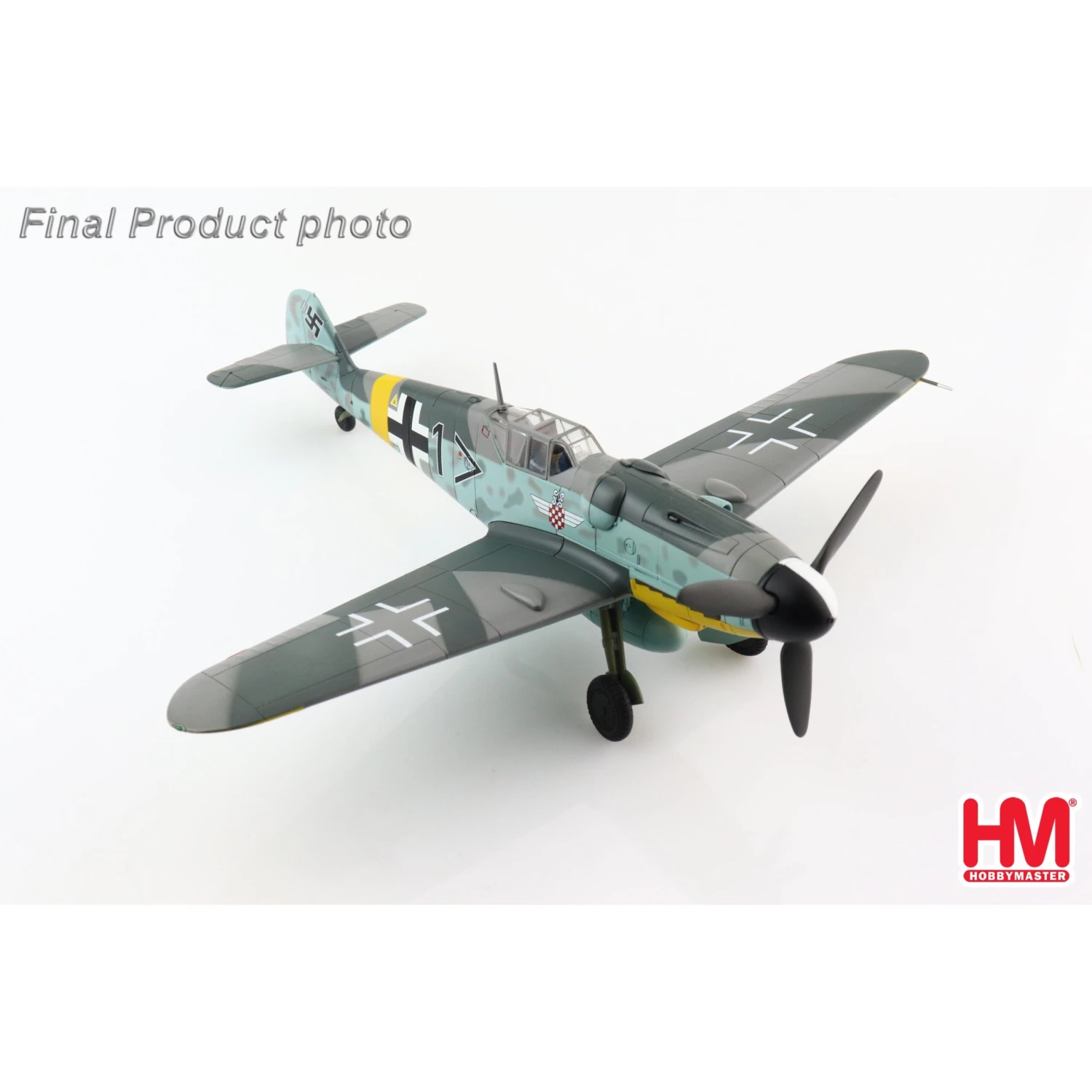 1/48 BF109G6 Mato Dukovac 15.JG 52 Croatia Air Force Crimea April 1944 2 1/48 BF109G6 Mato Dukovac 15.JG 52 Croatia Air Force Crimea April 1944 - Image 2