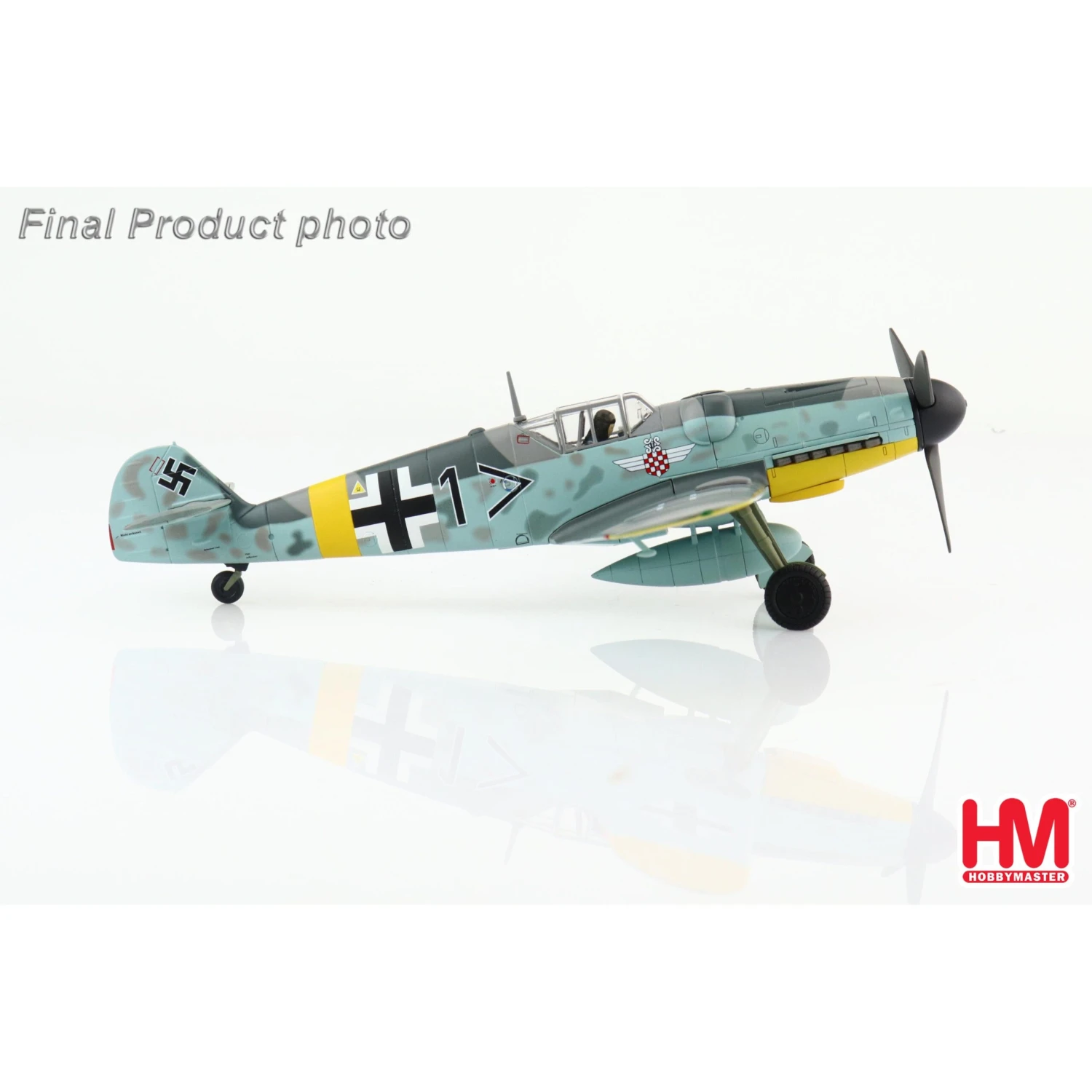 1/48 BF109G6 Mato Dukovac 15.JG 52 Croatia Air Force Crimea April 1944 4 1/48 BF109G6 Mato Dukovac 15.JG 52 Croatia Air Force Crimea April 1944 - Image 4