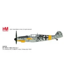 1/48 BF109G6 Mato Dukovac 15.JG 52 Croatia Air Force Crimea April 1944 17 1/48 BF109G6 Mato Dukovac 15.JG 52 Croatia Air Force Crimea April 1944 -Model Toy Store HA8760 9