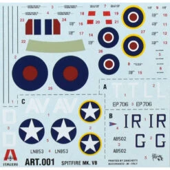 Italeri 172 Spitfire Mk.Vb -Model Toy Store IT0001S 6109dd68 87fc 4527 98d5 dc85fdbdefa3