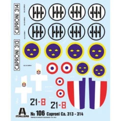 Italeri 1/72 Caproni CA. 313/314 Vintage Limited Edition -Model Toy Store IT0106S 4