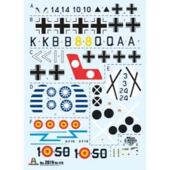 Italeri 1/48 Henschel HS 123 -Model Toy Store IT2819S 3