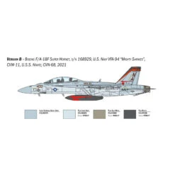 Italeri 1/48 F/A18F U.S. Navy Special Colours -Model Toy Store IT2823S 5