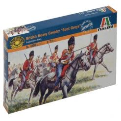 Italeri 172 British Heavy Cavalry Scot Greys Napoleonic Wars