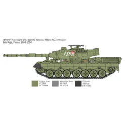 Italeri 1/35 Leopard 1 A5 -Model Toy Store IT6481S 5