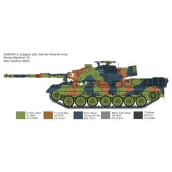 Italeri 1/35 Leopard 1 A5 -Model Toy Store IT6481S 7