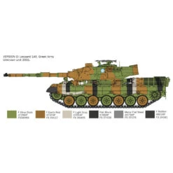 Italeri 1/35 Leopard 1 A5 -Model Toy Store IT6481S 8