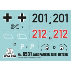 Italeri 1/35 Jagdpanzer 38(T) Hetzer -Model Toy Store IT6531S 0b8a5860 4a1c 49d3 b1e3 25c9b43f99da