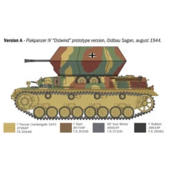 Italeri 1/35 Flakpanzer IV Ostwind 17 Italeri 1/35 Flakpanzer IV Ostwind -Model Toy Store IT6594S 5