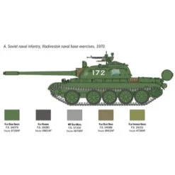 Italeri 1/72 T55 MBT -Model Toy Store IT7081S 6