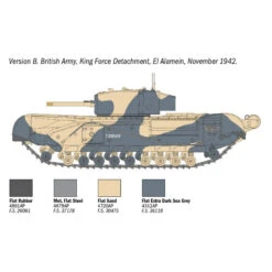 Italeri 1/72 Churchill MK. III -Model Toy Store IT7083S 7