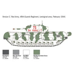 Italeri 1/72 Churchill MK. III -Model Toy Store IT7083S 8
