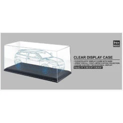 118 Black Display Case L 35.5cm X W 15.6cm X H 15.3cm