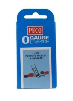 Peco Porters Trolley And Luggage 5 Peco Porters Trolley And Luggage -Model Toy Store LK 752 30114 Qty1 box