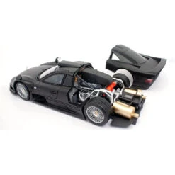 Maisto 1/18 1998 Mercedes Benz CLK-GTR Street Edition - Mat Black -Model Toy Store MAI31849 5