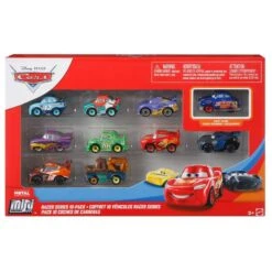 MATTEL Disney Pixar Cars Mini Racers 10 Pack Assortment