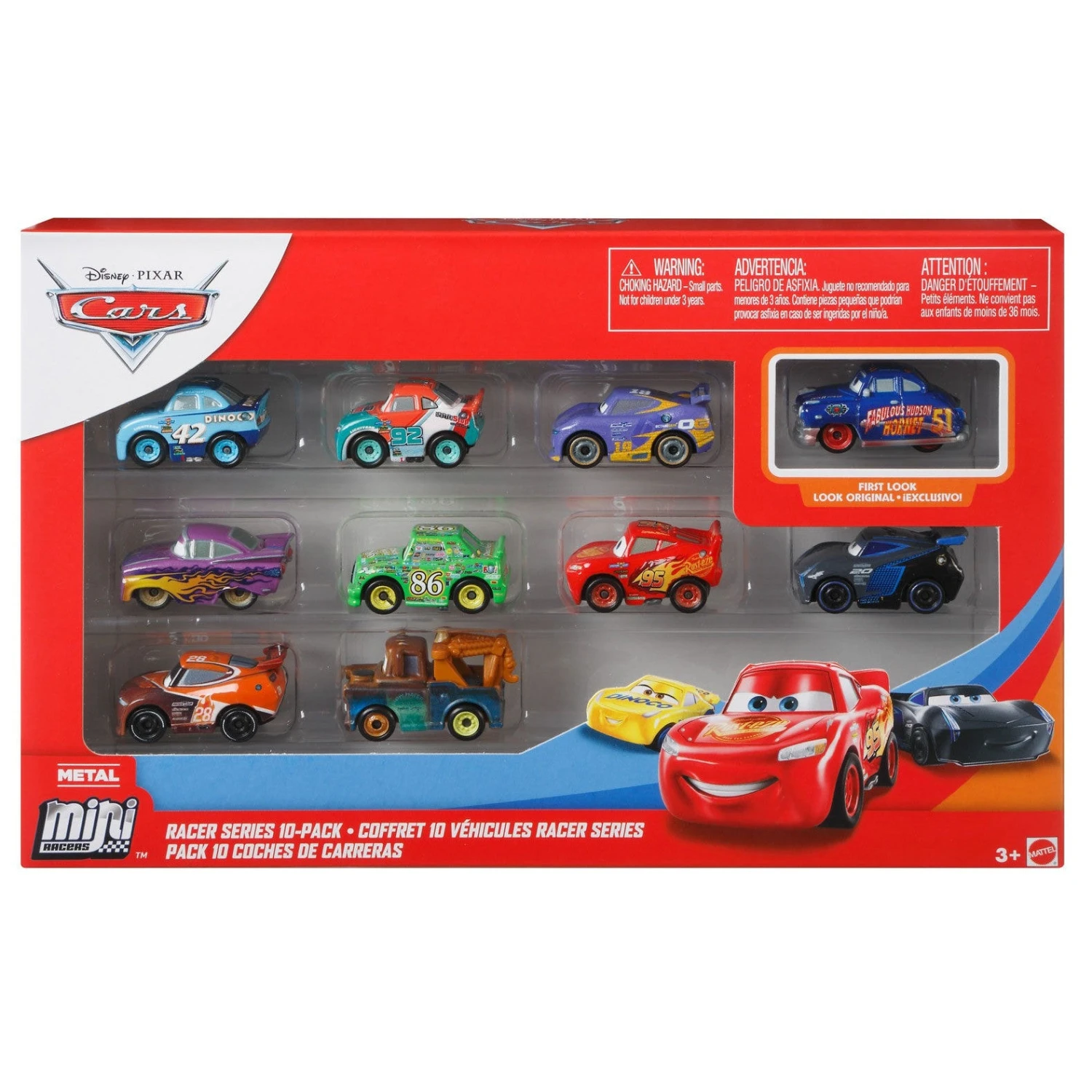MATTEL Disney Pixar Cars Mini Racers 10 Pack Assortment 1 MATTEL Disney Pixar Cars Mini Racers 10 Pack Assortment