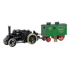 Oxford 1/148 Fowler BB1 Ploughing Engine No15222 Bristol Rover + Living Wagon