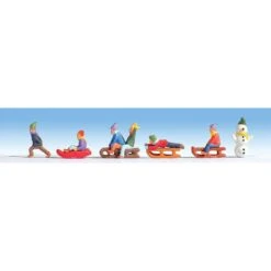 HO Children In The Snow