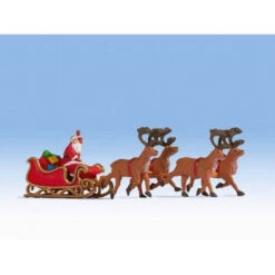 HO Santa Claus With Sleigh