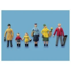 Peco Passengers Standing Set A -Model Toy Store P5057 1
