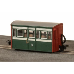 Peco OO 9 4-Wheel Coach 3rd Class Ffestiniog