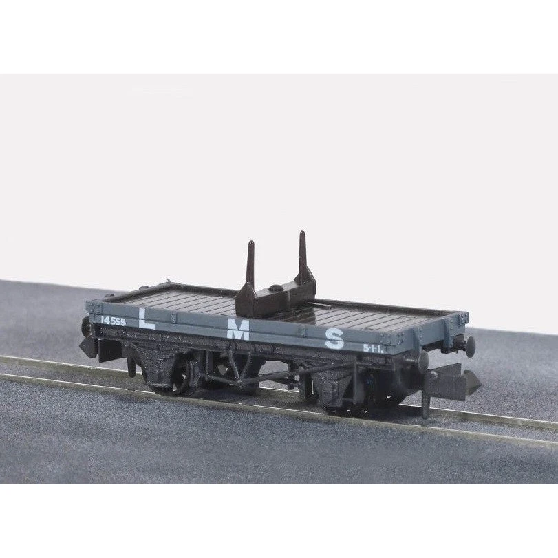 Peco N Bolster Wagons LMS Bauxite (2) 1 Peco N Bolster Wagons LMS Bauxite (2)