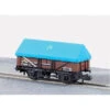 Peco N 5 Plank China Clay Hood Wagon