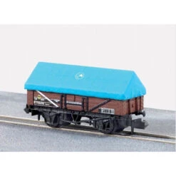 Peco N 5 Plank China Clay Hood Wagon