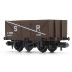 Peco N 9ft 7 Plank Open Wagon SR Brown -Model Toy Store PNR7002S 2
