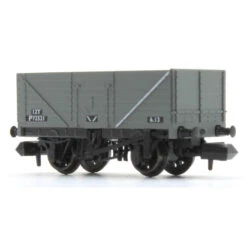 Peco N 9ft 7 Plank Open Wagon BR Grey -Model Toy Store PNR7004B 2