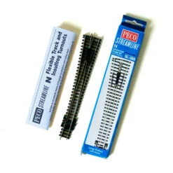 Peco N Large L/H Insulfrog Point -Model Toy Store PSL389 2