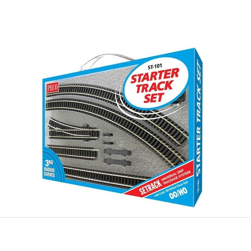 Peco HO/OO 3rd Radius Setrack Starter Set 2 Peco HO/OO 3rd Radius Setrack Starter Set - Image 2