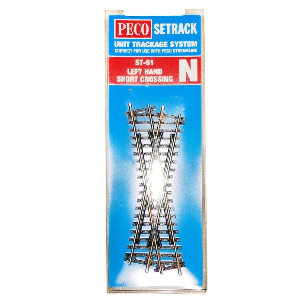 Peco N LH Diamond Crossing 3 Peco N LH Diamond Crossing - Image 3