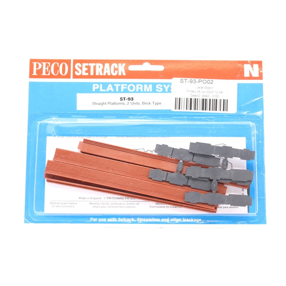 Peco N Platforms Brick 2 2 Peco N Platforms Brick 2 - Image 2