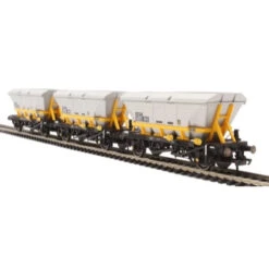 Hornby OO HFA HOPPER WAGONS THREE PACK BR COAL SECTOR ERA 8 -Model Toy Store R60067 3